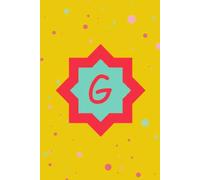 Color Outside the Lines: G Monogram Initial Journal