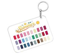 Color Palette Cards Precise Clear Acrylic Reusable Quick stop wardrob Guide