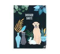 Color Pop® Astuccio per diario sanitario animale (banda organizzata) in PVC, 18,5 x 13,5 cm