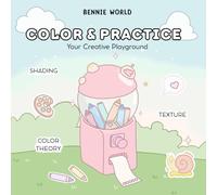 Color & Practice: A Coloring Workbook for Patterns, Techniques, and Creative Expression