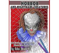 Color Questopia Horror and Nightmare Creatures Mosaic Color by Numbe (Tascabile)