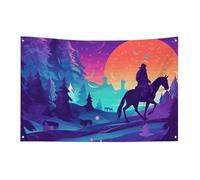 Color Silhouette People Flag 119,4 x 177,8 cm No Fade Bandiera di benvenuto Giardino Cortile Casa Bandiere Decorative Giardino Cortile Cartello Interno Esterno Banner Party Home Decor