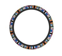 Color Space Sense - Coprivolante (38,1 cm), morbido, traspirante e resistente, adatto per auto sportive e auto