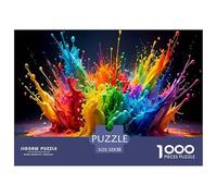 Color Splash Art Eco Friendly Cardboard Great for Mental Refreshment, Stress Relief And Daily Leisure Activity 52x38cm/1000pcs