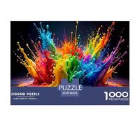 Color Splash Art Eco Friendly Cardboard Great for Mental Refreshment, Stress Relief And Daily Leisure Activity 38x26cm/1000pcs