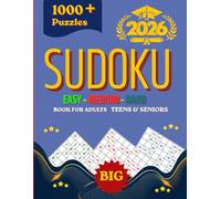 Color Sudoku Puzzle Book: Over 1,000 Color Sudoku Puzzles | Easy, Medium & Hard Levels | Fun Brain Training for Teens, Adults & Seniors
