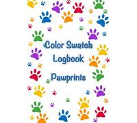 Color Swatch Logbook: Pawprints