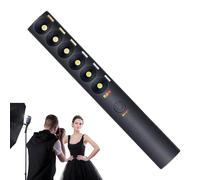 Color Temperature Lamp Stick 2700K-6000K, Portable LED Light Wand, Adjustable Photography Stick with 6 Modes, USB Rechargeable Lighting Tool, Ideal for Live Streaming Studio Use