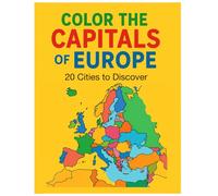 Color the Capitals of Europe - 20 Cities to Discover