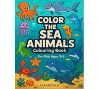 Color the sea animals: Colouring book