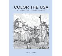Color the USA: A Landmark and Learning Adventure
