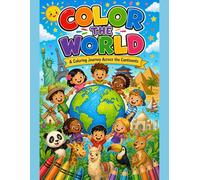 Color the World: A Coloring Journey Across the Continents