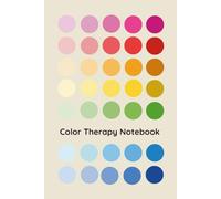 Color Therapy Notebook | Paperback | 100-blank-lined pages | 6x9 inches