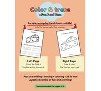 Color & Trace: Fun Food Time