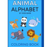 Color & Trace with Animal Friends: ABC Learning