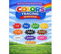 Color Tracing Workbook for Kids Ages 3-6: Learn Colors, Practice Tracing, Coloring & Counting | Fun Early Learning Activities