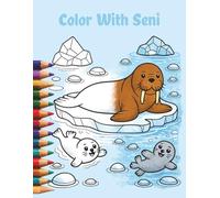 Color with Seni: Ocean Friends Coloring Books for Kids.