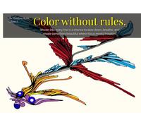 Color without rules.: Woven into every line is a chance to slow down, breathe, and create something beautiful where focus meets freedom.