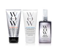 COLOR WOW Dream Curly Kit da viaggio - Shampoo e balsamo Color Security (2,5 oz) Dream Coat per capelli ricci (2,5 oz) La collezione definitiva p