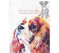 Color Your Cares Away: Adorable Dogs & Mandala Magic Coloring Book