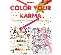 Color Your Karma: Inspirational Quotes Coloring book