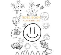 “Color Your Life: NOTEBOOK WIDE RULED PAPER 8.5 *11 PURPLE MARBLE COVERS 100 SHEETS