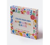 Color Your Own Affirmation Cards - Creative Mindfulness & Positivity Kit (Cards)