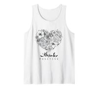 Color Your Own Floral Heart Positive Art Quotes Canotta