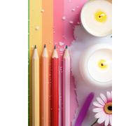 Color Your Pride: colorful pride-themed writing book