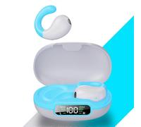 (color03)Wireless Ear Clip Bone Conduction Headphones Bluetooth 5.3 Earbuds Sport headset