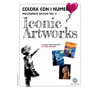 Colora con i numeri Masterpiece Edition Vol. 2 Iconic Artworks: Un incantevole libro da colorare per adulti. Adatto a pennarelli e matite colorate. Un ... d'arte, con 60 immagini pixelate da scoprire.