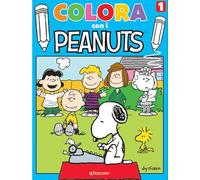 Colora con i Peanuts. Ediz. illustrata. Blu (Vol. 1)