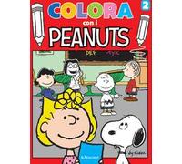 Colora con i Peanuts. Ediz. illustrata. Vol. 2: Rosso