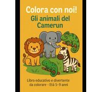 COLORA CON NOI GLI ANIMALI DEL CAMERUN