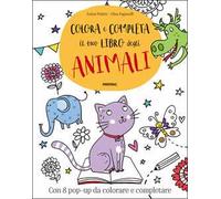 Colora e completa il tuo libro degli animali