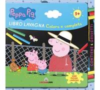 Colora e completa. Libro lavagna. Peppa Pig. Ediz. a colori. Con gadget