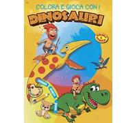 Colora e gioca con i dinosauri