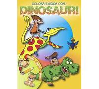 Colora e gioca con i dinosauri