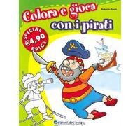Colora e gioca con i pirati