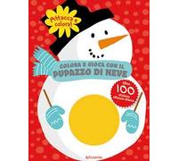 Colora e gioca con il pupazzo di neve. Colorstickers. Ediz. illustrata