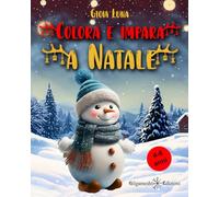 Colora e impara a Natale: Impara a leggere e scrivere: 12