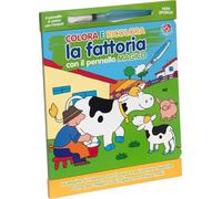 Colora e ricolora la fattoria con il pennarello magico. Ediz. illustrata