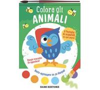 Colora gli animali. Colori magici. Ediz. illustrata. Con pennello