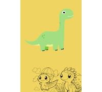 colora i Dinosauri libricino per bambini 4 anni