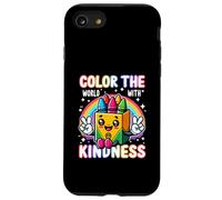 Colora il mondo con la gentilezza Pastello Consapevolezza della salute mentale Custodia per iPhone SE (2020) / 7 / 8