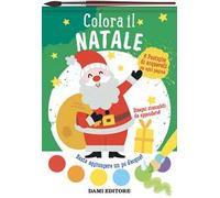 Colora il Natale. Colori magici. Ediz. a colori. Con pennello e acquerelli