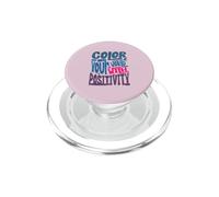 Colora il tuo mondo con Positivity Artsy PopSockets PopGrip per MagSafe