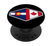Colorado e Canada Uniti nelle Radici PopSockets PopGrip Adesivo