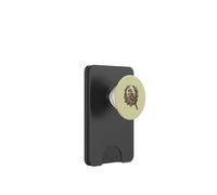 Colorado Lark - Festone con uccellino circondato da un bicchiere color porpor PopSockets PopWallet per MagSafe