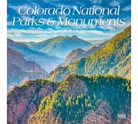 Colorado National Parks & Monuments 2027 12 X 24 Inch (Hanging) Monthly Square Wall Calendar Plastic-Free